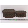 Image 1 : (2) Vintage Look Trinket Nesting Storage Boxes