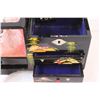 Image 11 : Hand Painted Lacquer 1950's Marked Japan Ballerina Music Box / Jewelry Trinket Box