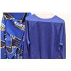 Image 5 : (2) New St. Louis Blues NHL Stanley Cup Champions XL Long-sleeved Shirt & Fleece Cozy with Arms