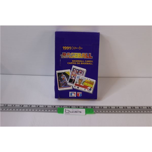1991 OPC O-Pee-Chee Premiere Baseball Cards - Box Sealed with Tape
