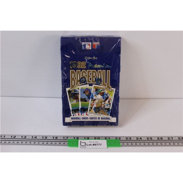 1992 OPC O-Pee-Chee Premiere Baseball Cards - NIB Box Sealed