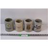 Image 1 : (4) German / Bavarian Crockware 1/2 Litre Beer Steins