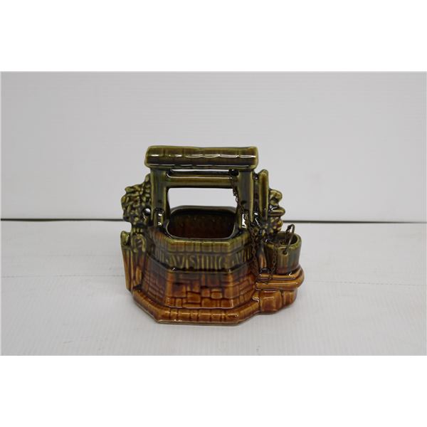 Vintage McCoy Wishing Well Planter