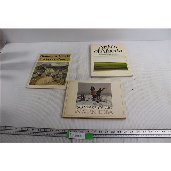 (3) Prairie Art Books