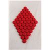 Image 2 : (3) Vintage Raspberry Crochet Trivets