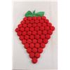 Image 2 : (3) Vintage Raspberry Crochet Trivets