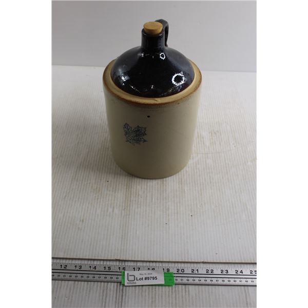 Western Stoneware Crock Jug