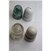 Image 5 : (13) CPR and Assorted Glass Insulators, Basket