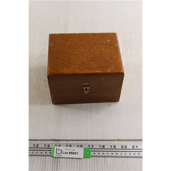 Dove Tailed Receipt Box