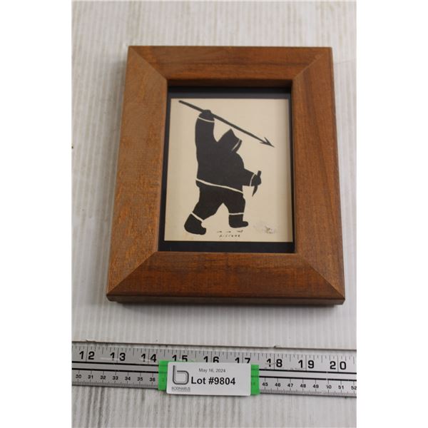 Inuit Framed Print - Signed Liliane