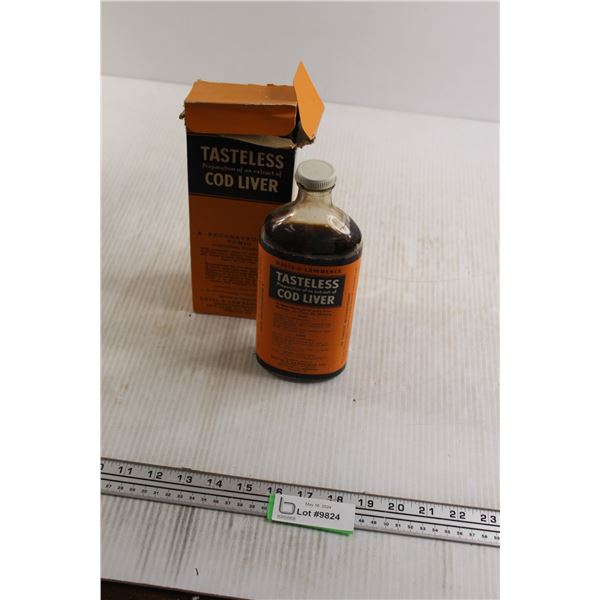 Davis Tasteless Cod Liver Oil - 16 oz