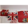 Image 3 : (6) Union Jack Flags & (2) Long Canada Ensign & Union Jack banners