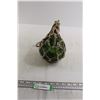 Image 1 : Green Glass Float in Rope Wrap