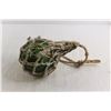 Image 2 : Green Glass Float in Rope Wrap