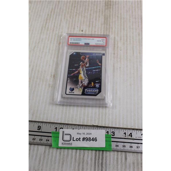 2019 JA Morant Rookie Manini Chronicles Gem MT 10 PSA