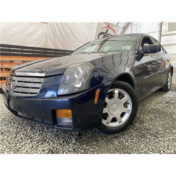 A12C --  2003 CADILLAC CTS , Blue, 152686 KM