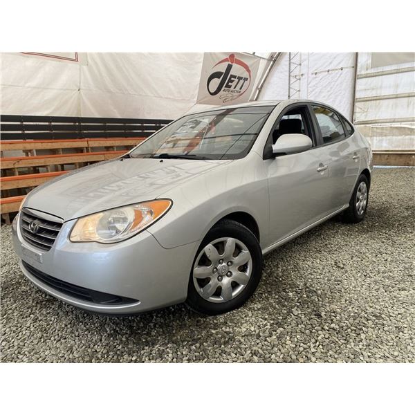 B4 --  2007 HYUNDAI ELANTRA GL, Grey, 211419 KM