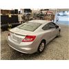Image 16 : B5 --  2012 HONDA CIVIC LX, Silver, 177,985 KM