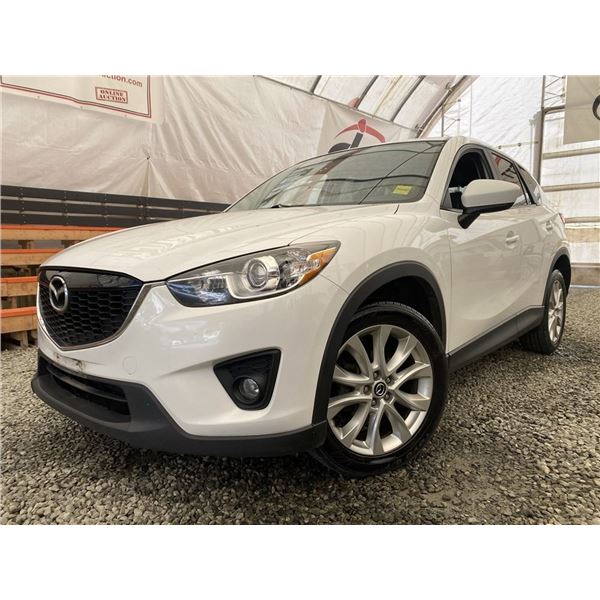 C1 --  2014 MAZDA CX-5 GT AWD , White, 192698 KM