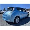Image 14 : C6C --  2015 NISSAN LEAF S , Blue, 77544 MILES