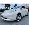 Image 1 : C6D --  2015 NISSAN LEAF S , White, 123738 KM