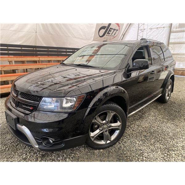 C6P --  2016 DODGE JOURNEY CROSSROAD AWD, Black, 159,504 KM