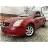 Image 1 : A9 --  2009 NISSAN SENTRA SEDAN, RED, 209,710 KM