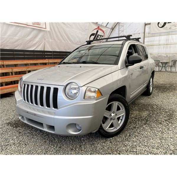 A2 --  2008 JEEP COMPASS SPORT AWD, Silver, 197085 KM
