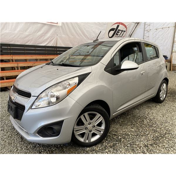 C6F --  2013 CHEVROLET SPARK LS, Grey, 107712 KM