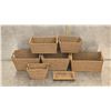 Image 1 : 573 -- HAND WOVEN SEAGRASS STORAGE BASKETS 7 PIECES TOTAL