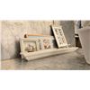 Image 4 : 583 -- FLOATING SHELF, PICTURES, AND VARIOUS HOME GOODS