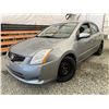Image 1 : C3 --  2011 NISSAN SENTRA, Grey, 181566 KM
