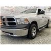 Image 2 : A1 --  2012 DODGE RAM 1500 ST QUAD CAB 4X4, Silver, 323148 KM  "NO RESERVE"