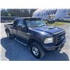 Image 10 : F6H -- 2005 FORD F350 SRW SUPER DUTY CREW CAB LONG BOX TURBO DIESEL 4X4, BLUE, 197,989 KMS