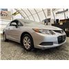 Image 8 : B5 --  2012 HONDA CIVIC LX, Silver, 177,985 KM