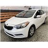 Image 3 : B6 --  2014 KIA FORTE LX , White, 123258 KM