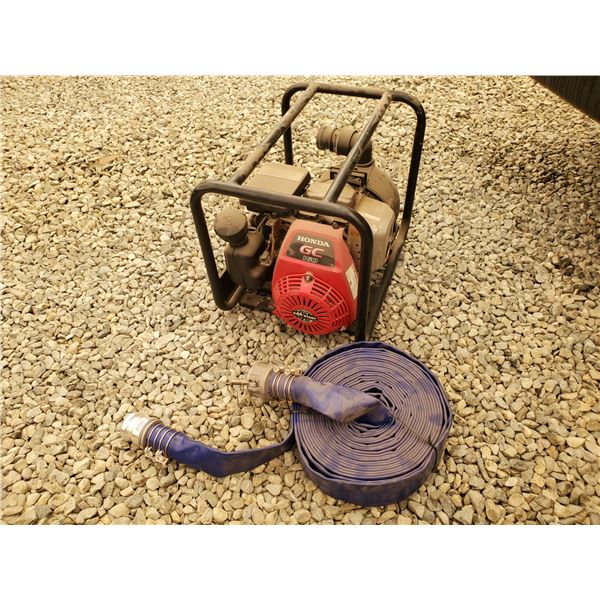 Honda GC 160 2  Chemical Pump with Blue Hose