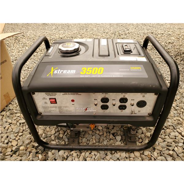 X stream 3500 watt Generator