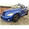 Image 2 : A12D --  2005 CHRYSLER PT CRUISER GT CONVERTIBLE,, Blue, 123488 KM,