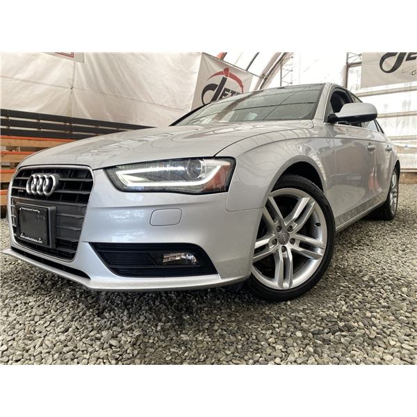 C6V --  2013 AUDI A4 PREMIUM PLUS AWD