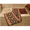Image 1 : Lot of 2 Small Wool Rugs and 10' Wool Carpet Runner