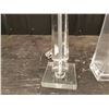 Image 2 : 2 Glass lamps and large glass vase