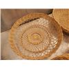 Image 3 : Lot of rattan Storage boxes 3 round 1 rectangular