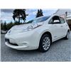 Image 2 : C6D --  2015 NISSAN LEAF S , White, 123738 KM