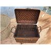 Image 5 : Lot of 2 Wicker Totes & Ratan Chest