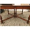 Image 11 : vintage extendable 3 leaf dining room table with 6 chairs