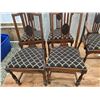 Image 15 : vintage extendable 3 leaf dining room table with 6 chairs