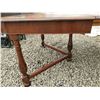 Image 6 : vintage extendable 3 leaf dining room table with 6 chairs