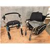 Image 1 : Folding Wheel Chair & Folding Walker