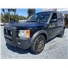 Image 3 : A12M --  2005 LAND ROVER LR3 AWD, Black, 256629 KMS